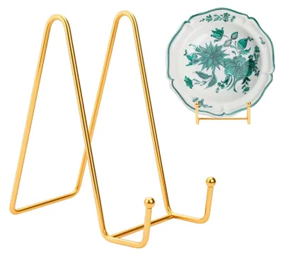 Imagen del producto de Soporte metálico para carteles, 14,5 cm, soporte decorativo para carteles, ideal para porta fotos