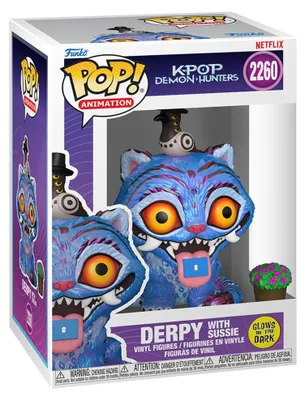 Immagine prodotto di Figurka Funko POP Kpop Demon Hunters 2260 Derpy with Sussie GLOW