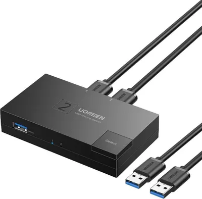 Produktbild von Schalter Bi-direktional Usb 3.0 Ugreen Cm618 - Schwarz