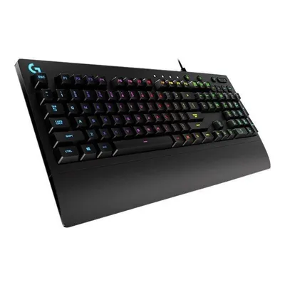 Produktbild von Logitech G G213 Prodigy, Volle Größe (100%), Kabelgebunden, USB, AZERTY, RGB-LED, Schwarz