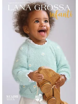 Produktbild von Lana Grossa INFANTI No. 21 Strickheft für Kinder mit herbstlichen Motiven