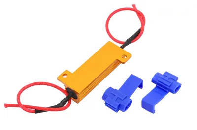 Image de 2 Pcs 50W 6RJ RšŠsistance charge LED fix Clignotement rapide clignotant