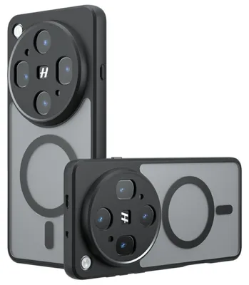 Obrázok produktu pre Puzdro MagSafe pre Oppo Find X9 Ultra 5G, TPU, matná povrchová úprava, nárazuvzdorné, s airbagom, čierna farba