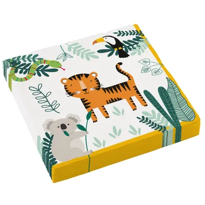 Zdjęcie produktu dla Amscan Serwetki Papierowe 33X33Cm - 16 Sztuk Na Imprezę