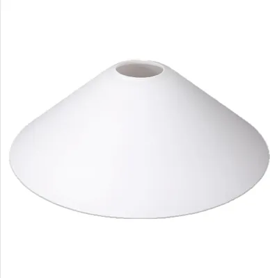 Produktbild von Schusterschirm Vestaschirm weiß matt Ø 250mm Lampenglas Ersatzglas