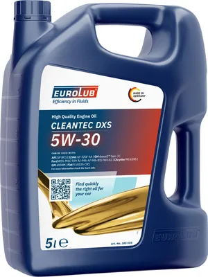 Produktbild von EUROLUB Motoröl CLEANTEC DXS 5W-30 5 L