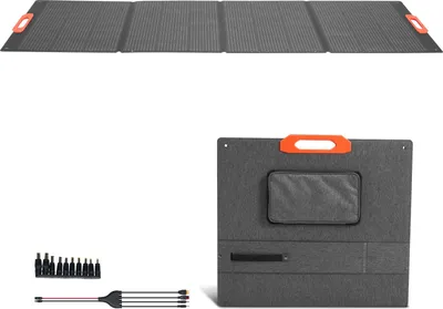 Produktbild von SucceBuy Faltbares monokristallines Solarmodul 300W, Solar-Ladegerät mit MC4-Ausgang & 10-in-1-DC-Adaptern, IP67 wasserdicht, ideal für Powerstations, Camping und Outdoor-Aktivitäten