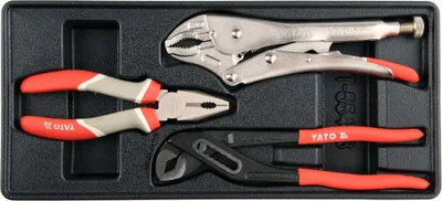 Image de Insert de tiroir 385x175x41mm avec pince 3 pièces