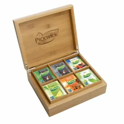 Produktbild von Pickwick Professional Theekist Bamboe 6-fach