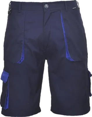 Produktbild von Portwest TX14 Portwest Texo Kontrast-Shorts Navy Gr. XL
