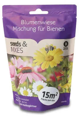 Produktbild von Blumenwiese Mischung für Bienen (15 m²) | Bienenwiese von Baza