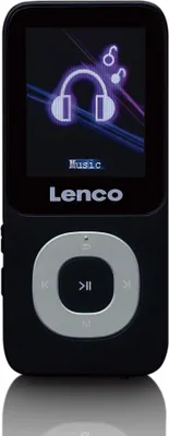 Produktbild von Lenco Xemio-659GY - MP3/MP4-Player mit 4 GB Mikro-SD-Speicherkarte, grau