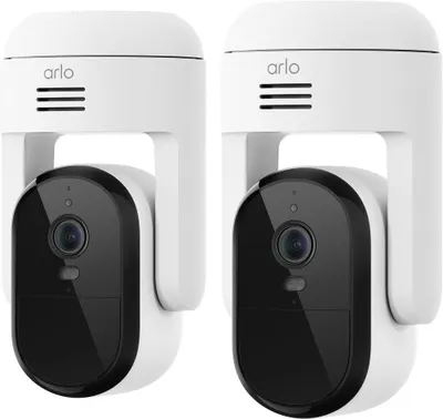 Produktbild von Arlo Essential 3 2K PTZ-Sicherheitskamera, 2er Set