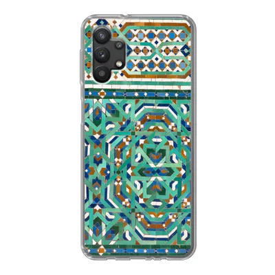 Produktbild von MuchoWow® Handyhülle Schutzhülle Hülle für Samsung Galaxy A32 5G Eine traditionelle marokkanische Mosaikdekoration Silikon Softcase Handy Hülle - Softcase
