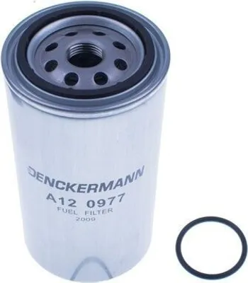 Produktbild von Kraftstofffilter DENCKERMANN A120977 für NISSAN NP300 Navara Pickup (D40) Anschraubfilter