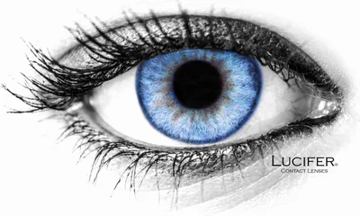 Immagine prodotto di Lenti a contatto colorate non diottriche Lucifer® Jolie Blue