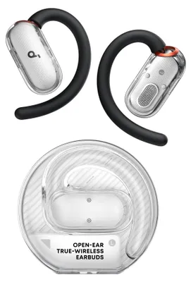 Image de soundcore V40i par Anker, écouteurs ouverts, réglables pour s'adapter à toutes les oreilles