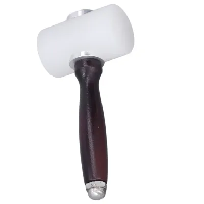 Produktbild von Nylon Leder Schnitzhammer,Holzgriff Nylon Hammer,Lederhandwerk Schnitzhammer,Lederschnitzhammer,DIY Lederhandwerk Hammer,Leder DIY Zubehör