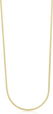 Produktbild von Heek Chunky SHK91 lange vergoldete Kette