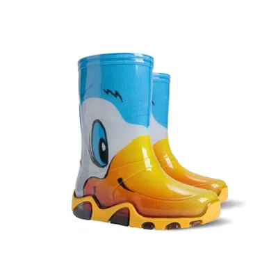 Produktbild von STORMER PRINT Kinder-Gummistiefel Enten-Motiv 32/33