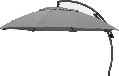 Produktbild von Ampelschirm Easy Sun Ø 375 cm, anthrazit / grau-meliert Bezug grau-meliert, 100% Olefin