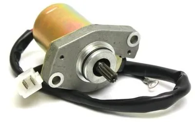 Image de Démarreur (avec câble) (9 dents / sens antihoraire) pour Minarelli AC LC / Yamaha Aerox, Jog, BWs, Neos / MBK Aprilia