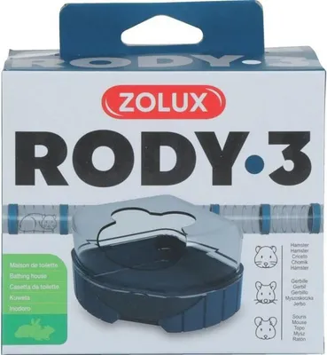 Obrázek produktu pro Toaleta pro malá zvířata, Zolux Rody3 RodyLounge, toaleta pro malá zvířata, modrá