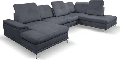 Produktbild von FurMeb24 - Ecksofa FOX U  - LINKE SEITE , Sofa mit  Bettk€sten und Schlaffunktion - VENA 19
