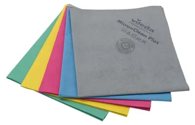 Produktbild von Vileda MicroClean Plus grün 5er Pack