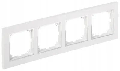 Image de Cadre quadruple Santra blanc 4174-26
