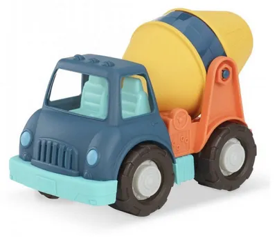 Produktbild von B.Toys Rutschfahrzeug Großer bunter Mischwagen