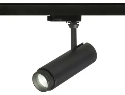 Zdjęcie produktu dla FOCUS 12 DIMM do szyny trójobwodowej czarny 230V LED 12W 10 60° 3000K 4000K 5000K