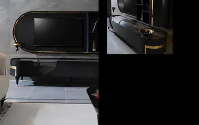 Immagine prodotto di Mobiletto moderno per la tv, mobile per la tv, mobile multimediale per la televisione, credenza