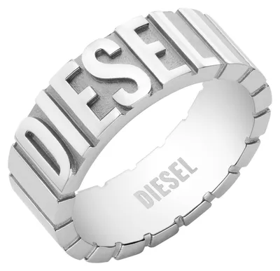 Obrázok produktu pre Diesel DX1390040512 Pánsky prsteň z nehrdzavejúcej ocele strieborný 63 (20.1)