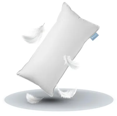 Productafbeelding van Premium Donskussen met Katoenen Hoes en 100% Dons & Veren Vulling