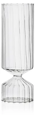 Vase aus Borosilikatglas, Bouquet, H 27 cm, handgefertigt
