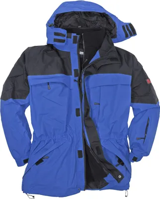 Produktbild von Übergrößen 3 in 1 Jacke Davos Herrenjacke Winterjacke 6XL blau
