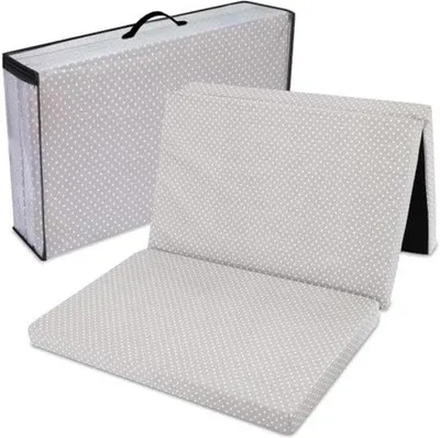 Productafbeelding van Opvouwbaar reisbedmatras voor baby's en kinderen - dikke, inklapbare matras