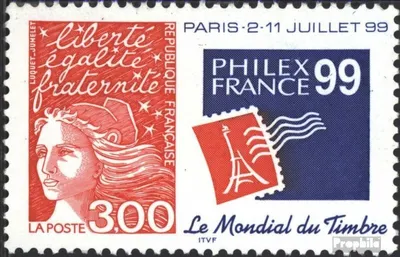 Produktbild von Briefmarken Frankreich 1997 Mi 3267 (kompl.Ausg.) postfrisch Briefmarkenausstellung