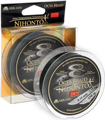 Produktbild von Mikado Nihonto Octa Geflochtene Schnur 150 M Grün 0.260 mm Grün 0.260 mm