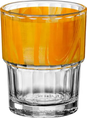 Produktbild von BORMIOLI ROCCO Lyon Trinkglas stapelbar, Optique Gelb, Inhalt: 0,2 Liter