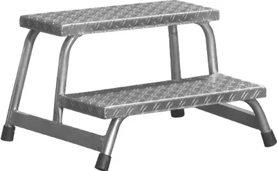 Produktbild von Alu-Montagetritt Mod. 190 - Stufenzahl: 2, senkrechte Höhe: 0,40 m
