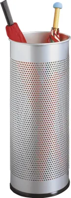 Productafbeelding van Duurzame parasolstandaard 3350 23, metalen, rond, 28,5 liter, metallic zilver