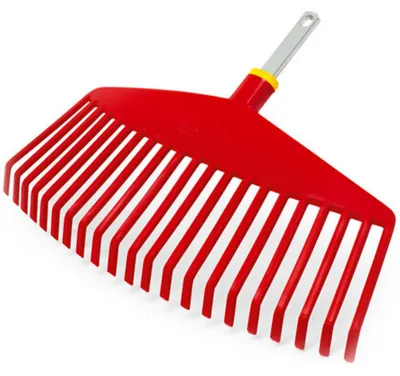 Image de WOLF-Garten 71A-AA033650 Balai MS en plastique UI-M multistar, argent/rouge