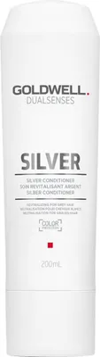 Zdjęcie produktu dla Goldwell Dualsenses Silver Conditioner odżywka do włosów platynowy blond i siwych 200 ml