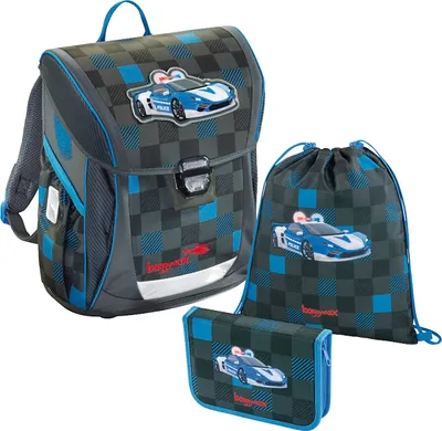 Produktbild von Schulranzenset Fabby Police Baggymax