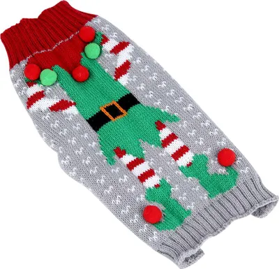 Produktbild von Modische Hund Weihnachten warmen Pullover Xmas Parteien Kostüm Dekoration für Hunde Welpen Katzen (M)