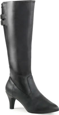 Produktbild von DIVINE-2018 Damen Boots von Pleaser Pink Label, Schwarz EU 41, US 11