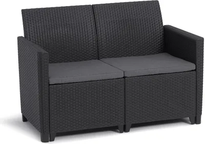 Obrázek produktu pro KETER Lavice zahradní MARIE 2 seater sofa, grafit