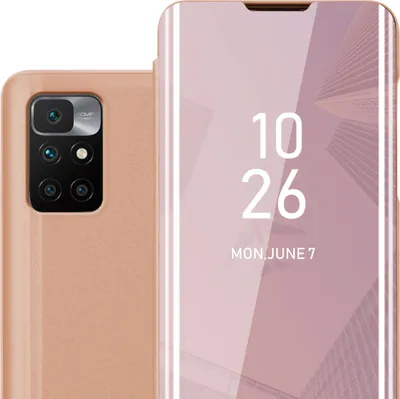 Produktbild von Cadorabo Handyhülle für Xiaomi RedMi 10 / RedMi NOTE 11 4G in Pink Cover Backcover Schutzhülle Book Case Booklet